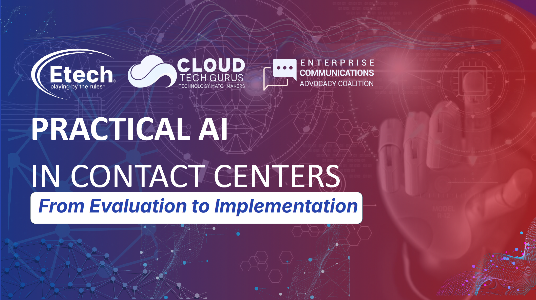 ECAC Webinar Series: Why 81% of Contact Center AI Projects Fail – and the 25-Point System That Ensures Yours Won’t